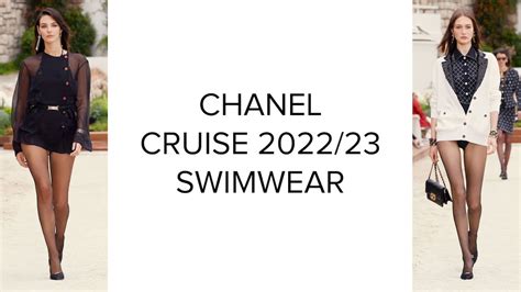 beachwear chanel|chanel swimwear 2022.